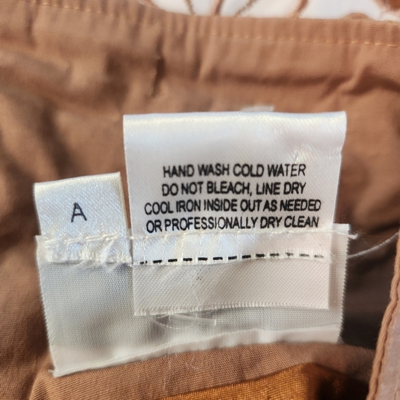 Embellished Boho Beachy Skirt SZ: 8 Cotton Blend Beaded Seahorse Pirate Shells - Picture 13 of 16